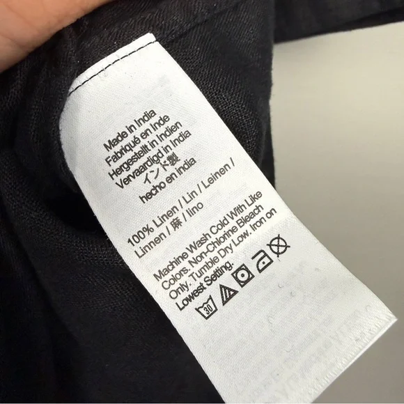 J Crew 2024 Bungalow Popover Maxi Linen Summer Dress - Picture 6 of 6